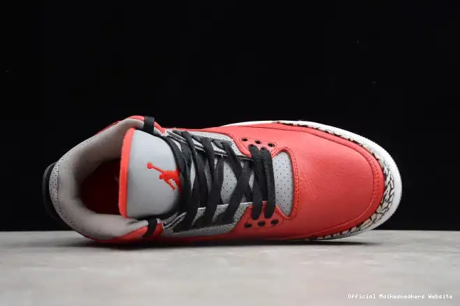 Official Maikesneakers CK5692-600 Air Cement Jordan 3 Red 0419
